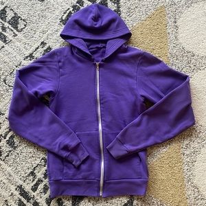 Purple American Apparel Hoodie